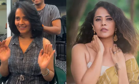 Anasuya New Haircut Goes Viral - Changed the Hair Kept the Fire