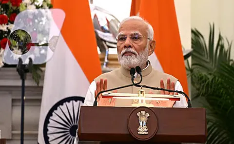Positive changes in society, not on vote bank politics says PM to BJP workers