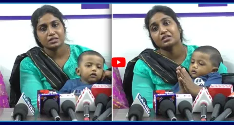 YSRCP Sravan Wife Sharmila Reacts On Sravan Arrest 1