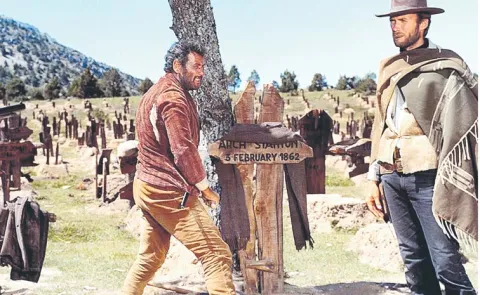 Artificial Cemetery Built For The Good The Bad And The Ugly