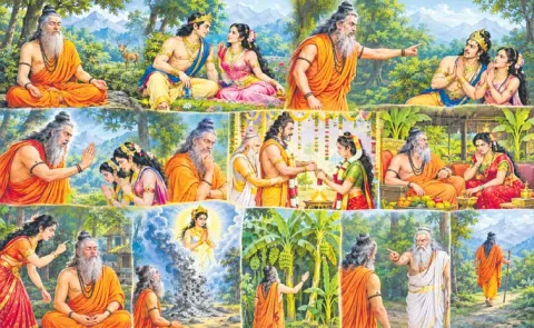 Durvasa Kandali Story Thilatharpanapuri Pitru Paksha