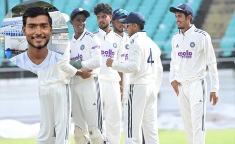 Ishan-Bags-5 Wkts-Aus-U19 217-All-Out-Vs IND-U19-1st Unofficial Test