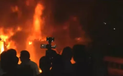 Violent clashes in Phagwara Punjab