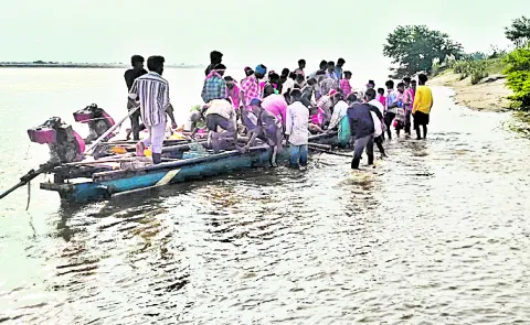Water level gradually rising at Bhadrachalam