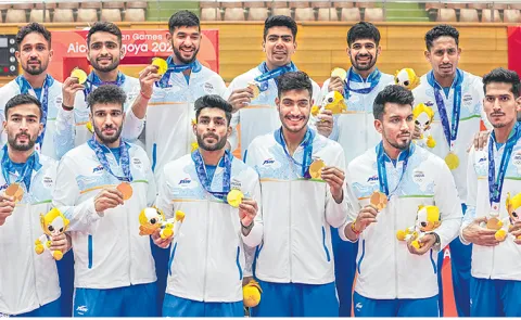 Gold medals for mens and womens kabaddi teams at the 2026 Asian Games