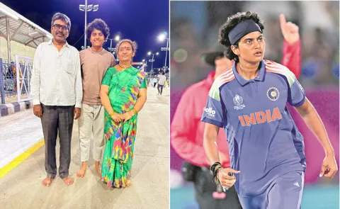 Indian Women Cricketer Shree Charani Success Story
