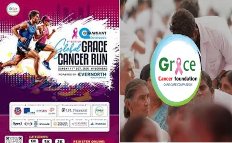 9th Global Grace Cancer Run will be held on 11 October 2026