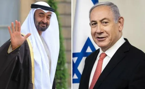 Israel PM Netanyahu meets UAE president in Abu Dhabi8