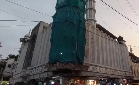 Ujjain Mosque Demolition Row Protesters Clash With Police