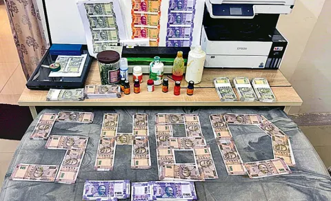 Fake Currency Racket Busted in Hyderabad