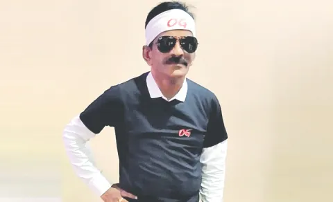 Municipal Commissioner Ravi Varma in OG Getup