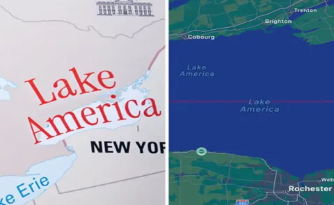 Apple Maps renames Lake Ontario as Lake America