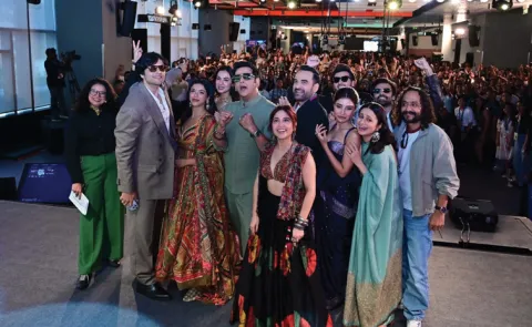 The Mirzapur Movie Team appearance at Amazon Capmus