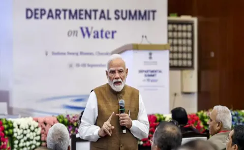 PM Narendra Modi calls for greater adoption of water-saving technologies