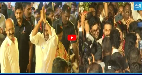 YS Jagan Attend SV Mohan Reddy Sons Wedding Reception In Kurnool  1