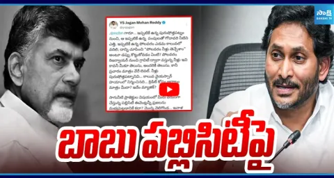 YS Jagan Serious On Chandrababu Chepa Publicity Stunts 3