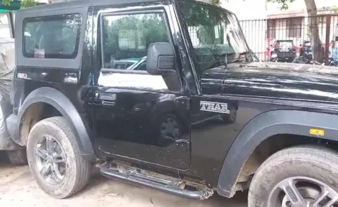 Delhi Thar Accident: Car rams onto bike in Delhi, couple died on the spot