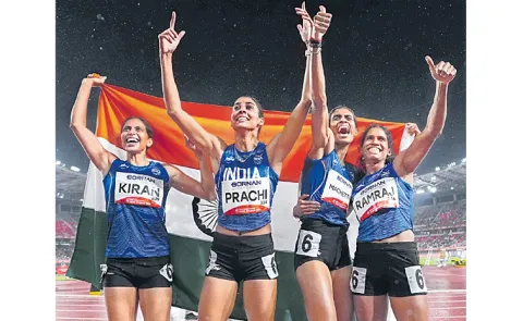 Athletics team finishes Asian Games 2026 with 24 medals