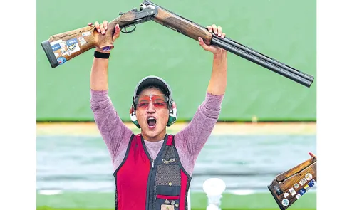 Indian shooter Neeru Dhanda wins gold medal at Asian Games 2026 