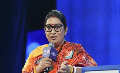 Why everyone is calling Smriti Irani interview an English masterclass