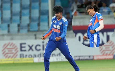Shree Charani-Prema Rawat Shines-PAK-55 Runs-All Out Vs IND- Asia Cup