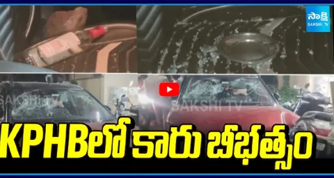 Drunk Driver Creates Chaos in Hyderabad KPHB  1