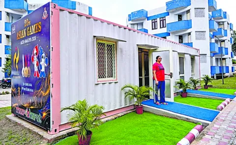 Indian athletes preparations for the Asian Games