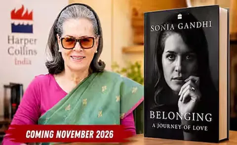  Harper Collins India will publish by Sonia Gandhi autobiography