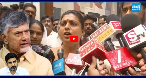 RK Roja Strong Warning To Chandrababu 1