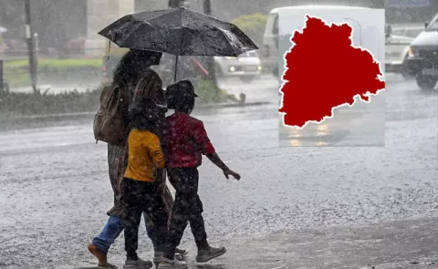 Telangana Weather Alert Heavy Rains Several Districts for Two Days
