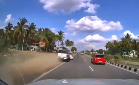 A woman was killed and four others injured in a road accident 
