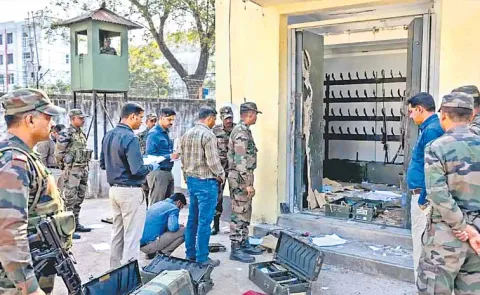 Army weapons theft case to National Investigation Agency
