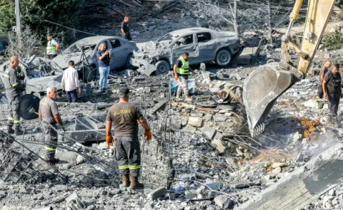 Israel strikes Lebanon 11 persons killed9