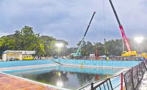 Hyderabad Ganesh Nimajjanam Massive Arrangements Across Three Municipal Corporations