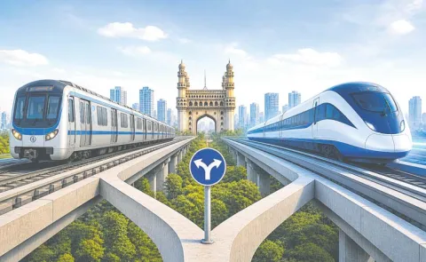 Hyderabad Metro Takeover Delayed For A Year It Project Funding Issues