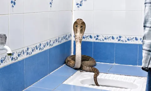 6 Feet Snake In Visakhapatnam