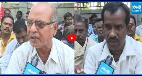TTD Contract Workers Serious Comments on TTD Officials and Chandrababu Govt  2