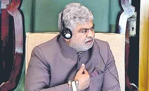 Telangana Assembly Heated Arguments Harish Rao Speaker Gaddam Prasad Kumar
