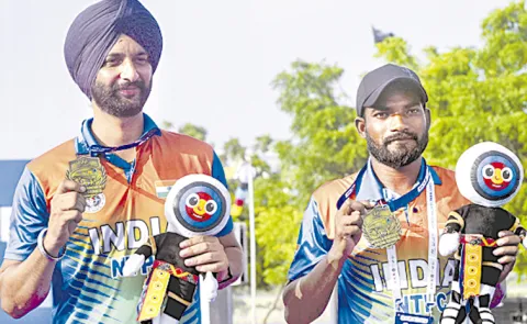 India shines at World Archery Para Series with two Gold and two silver and one Bronze