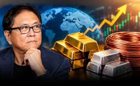 Robert Kiyosaki viral post Gold and copper