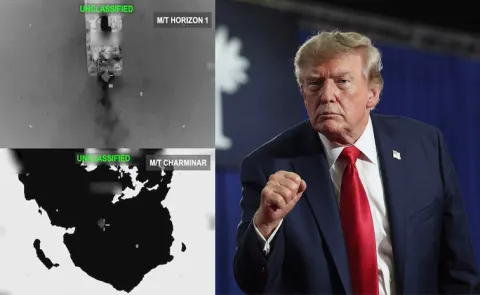 IRGC Effect US destroyed five Iranian tankers