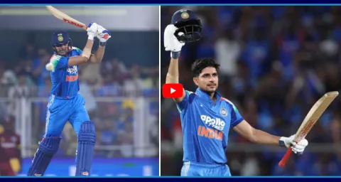 Shubman Gill Smashes Fastest ODI Double Century In 117 Balls  1