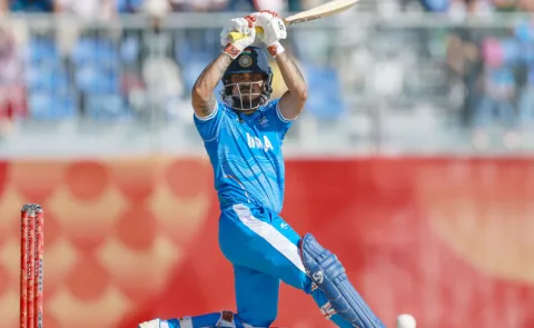 Asian Games Cricket Semis IND vs SL: Vaibhav Shines Ishan 46 Ball 80