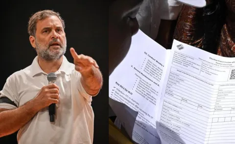 Who Ordered TCS Rahul Gandhi Big Question To ECI Over Form 6 Changes