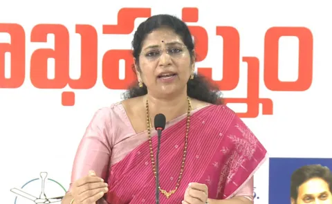 Ysrcp Varudu Kalyani Fires On Chandrababu