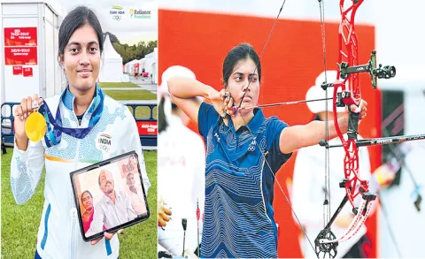 Chikitha Taniparthi Wins Gold Medal In Archery, Asia Games 2026