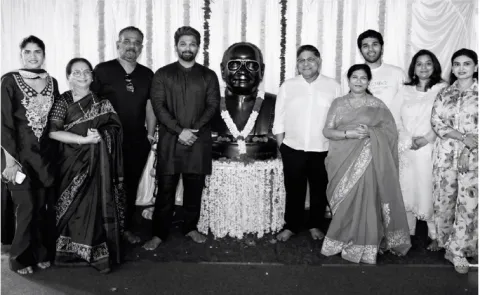 Allu Arjun Family Launches New Office Iconza in hyderabad