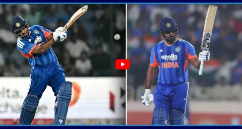 Sanju Samson Smashed 82 Off 41 Balls Against West Indies In Ranchi 1