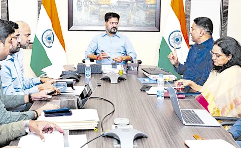 Revanth Reddy Reviews CURE Project to Improve Public Transport