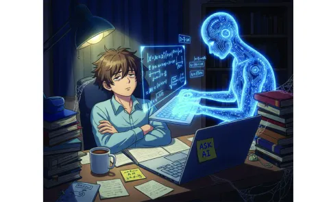 AI laziness is growing among students